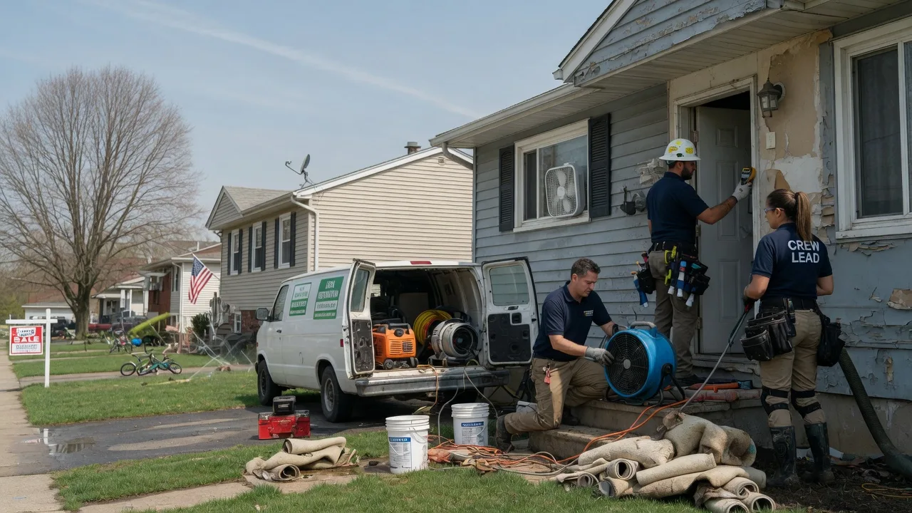 Flood Cleanup in Boiling Springs, PA near me